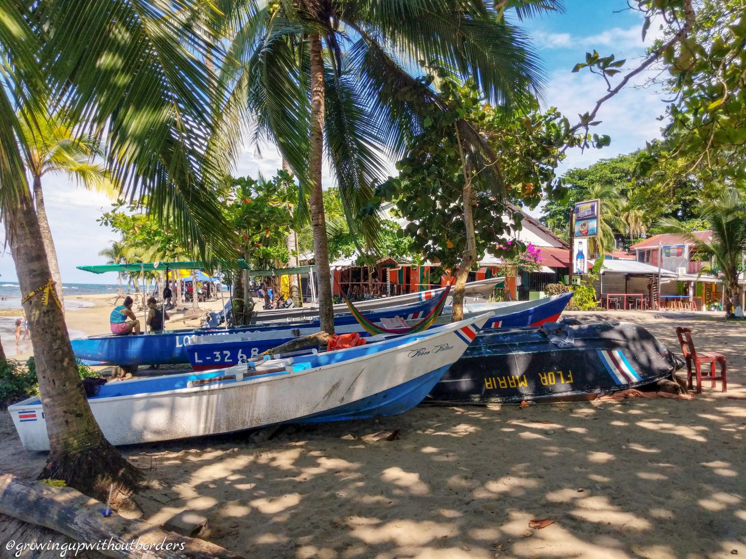 Costa Rica, boat, beach