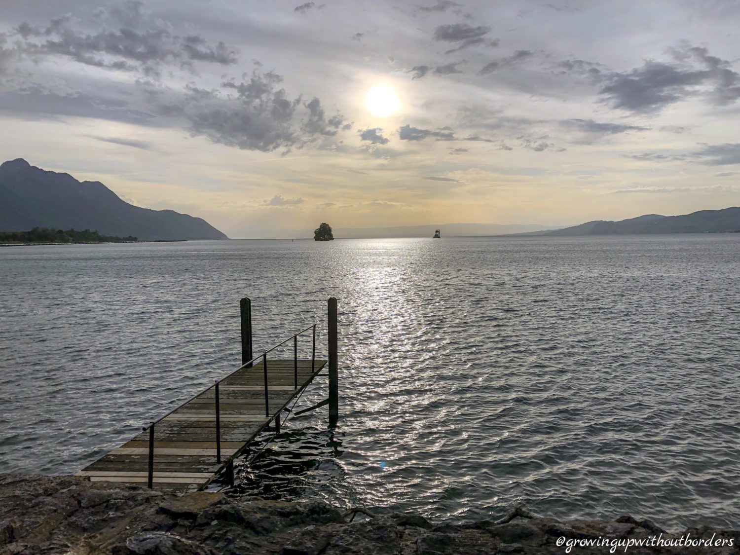 Villeneuve, Chateau de Chillon, Switzerland